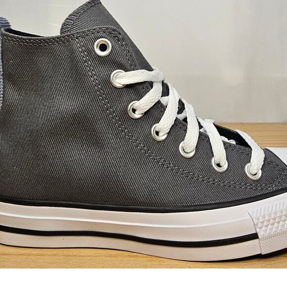 Converse CTAS Canvas Hi Tops Brand New Women's 6.5 Cyber Grey #A02781F NWT - Picture 5 of 9